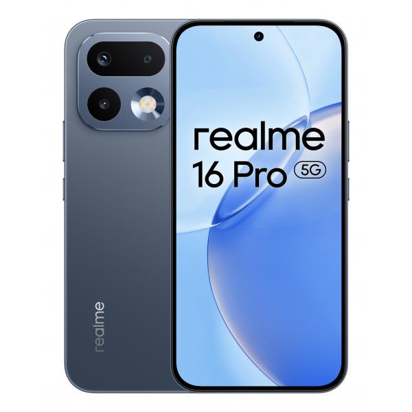 realme 16 PRO 17,3 cm (6.8") Doppia SIM 5G 8 GB 256 GB 6500 mAh Grigio [0164630300]
