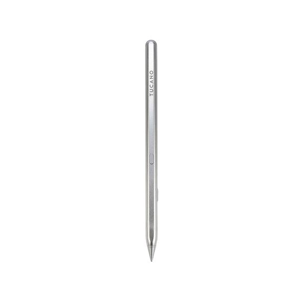 TUCANO PENCIL IPAD STYLUS ATTIVA MAGNETICA COMPATIBILE APPLE, ARGENTO [MA-STY2-SL]