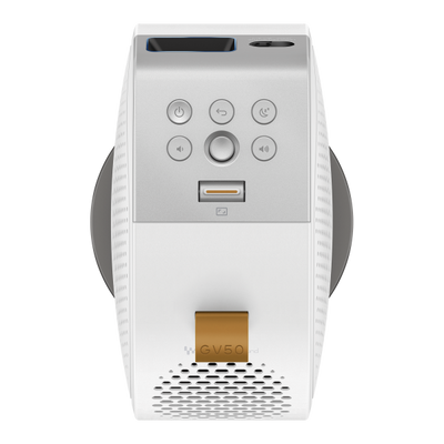 BenQ GV50 Proiettore a raggio standard 500 ANSI lumen DLP 1080p (1920x1080) Bianco [GV50]
