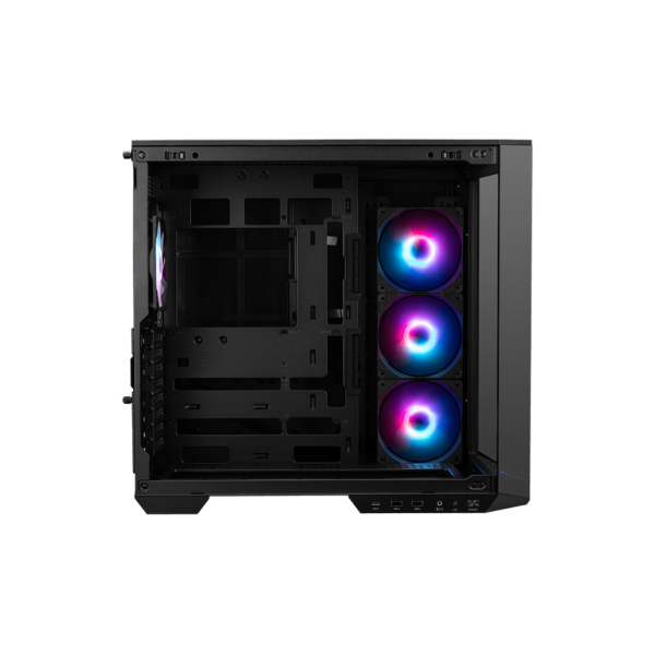 MSI MAG PANO 100R PZ, Global, 2xUSB 3.2 Gen 1, 1xUSB 3.2 Gen2 Type-C, 3x120mm ARGB Reverse Blade Fan [MAG PANO 100R PZ]