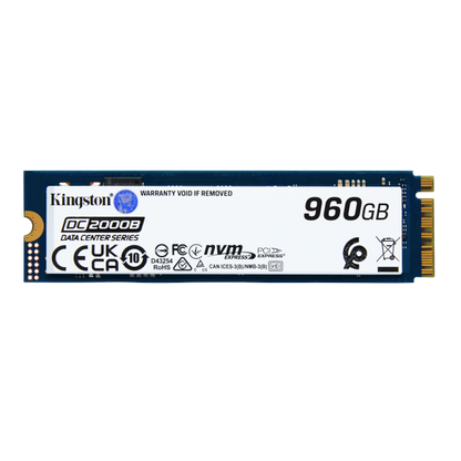 Kingston Technology 960G DC2000B PCIe 4.0 M.2 2280 Enterprise SSD [SEDC2000BM8/960G]
