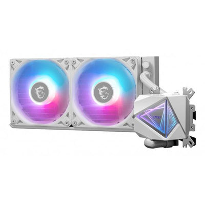 MSI MAG CORELIQUID I240 Processore Kit di raffreddamento a liquido 12 cm Bianco 1 pz [MAGCORELIQUIDI240WHITE]