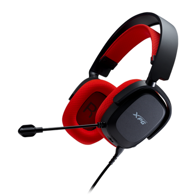 ADATA XPG CUFFIE PRECOG STUDIO USB BLACK 101dB+-3dB OMNIDIR MIC 20-2000FREQ [PRECOG STUDIO-BK/RDW]