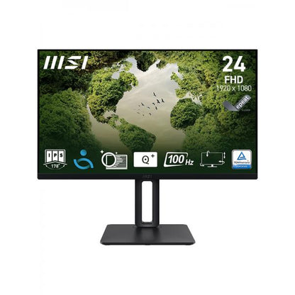 MSI MONITOR 23.8 LED IPS 16:9 FHD 1MS 100Hz, DP/HDMI, PIVOT, MULTIMEDIALE [PRO MP245PG]