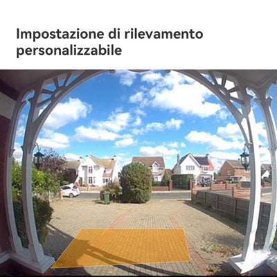 IMOU DOORBLELL 2S 2K KIT CAMPANELLO WI-FI WIRELESS, BATTERIA 5000MAH, LENTE 2,3MM, CAMPO VISIVO 166 [DB-2SP-3T0W/DS2S]