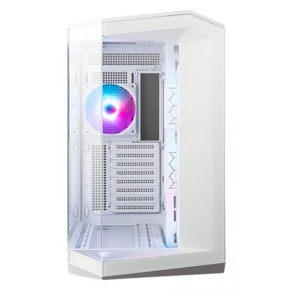 MSI MAG PANO 100R PZ WHITE, Global, 2xUSB 3.2 Gen 1, 1xUSB 3.2 Gen2 Type-C, 3x120mm ARGB Reverse Bla [MAG PANO 100R PZ WHI]