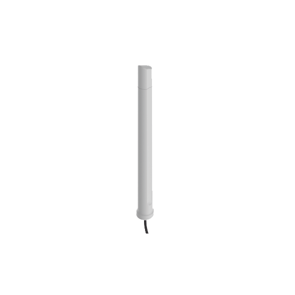 POYNTING - OMNI - Ultra-Wide MIMO (2x2)Urban Omnidirectional LTE/5G & Wi-Fi antenna, 410 - 4200 MHz., max. Gain: 6 dBi, with stainless steel pole mount (max. 50mm), 5m HDF-195, SMA (m), L-Bracket [A-OMNI-0600-V2-01]
