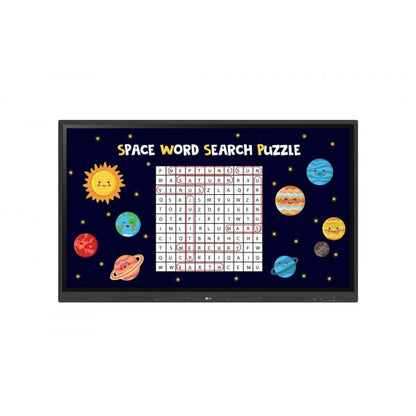 LG 86TR3DK lavagna interattiva 2,18 m (86") 3840 x 2160 Pixel Touch screen Nero [86TR3DK-B.YUEQ]