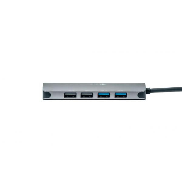 I-TEC USB-C METAL NANO 2X HDMI DOCKING STATION, PD 100W + CHARGER 100W [C31NANOHDM2D100]