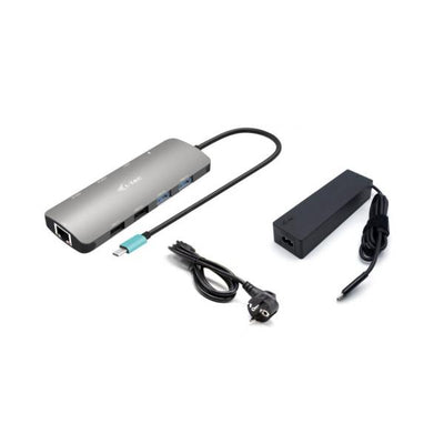 I-TEC USB-C METAL NANO 2X HDMI DOCKING STATION, PD 100W + CHARGER 100W [C31NANOHDM2D100]