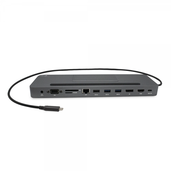 I-TEC USB-C METAL ERGONOMIC 4K 3X DISPLAY [C31FLATPRO100]