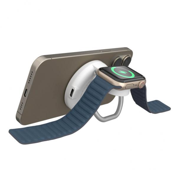 HJ 2-IN-1 MAGNETIC CHARG.STAND WH. [HJ3310WHGL]