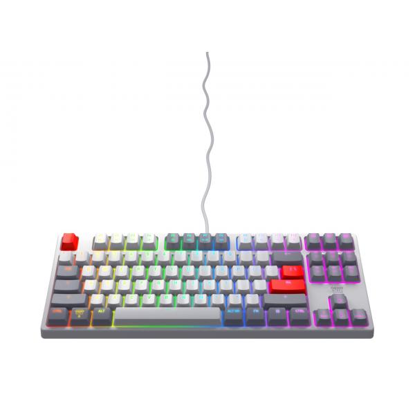 Cherry Xtrfy K4V2 RGB - Mechanical Gaming Keyboard - Wired - QWERTY - Retro [CX-K4V2-RGB-TKL-RETRO-R-U]