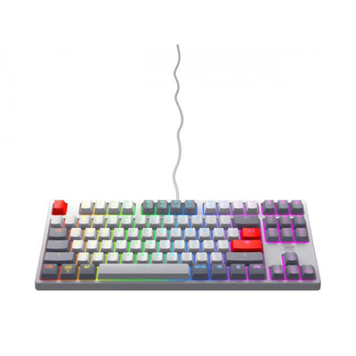Cherry Xtrfy K4V2 RGB - Mechanical Gaming Keyboard - Wired - QWERTY - Retro [CX-K4V2-RGB-TKL-RETRO-R-U]