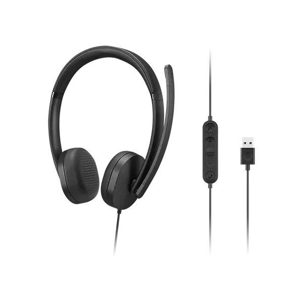 Lenovo USB-A Wired Stereo Headset Gen 2 [4XD1P83425]