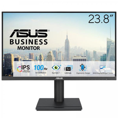 ASUS MONITOR 23,8 LED IPS 16:9 FHD 1MS 300 CDM, 100hz, PIVOT, VGA/DP/HDMI, MULTIMEDIALE [VA24DQFS]