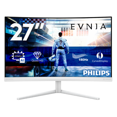 Philips Evnia Series - 27 inch Curved QHD Monitor - 2560x1440 - 180Hz [27M2C5501/00]