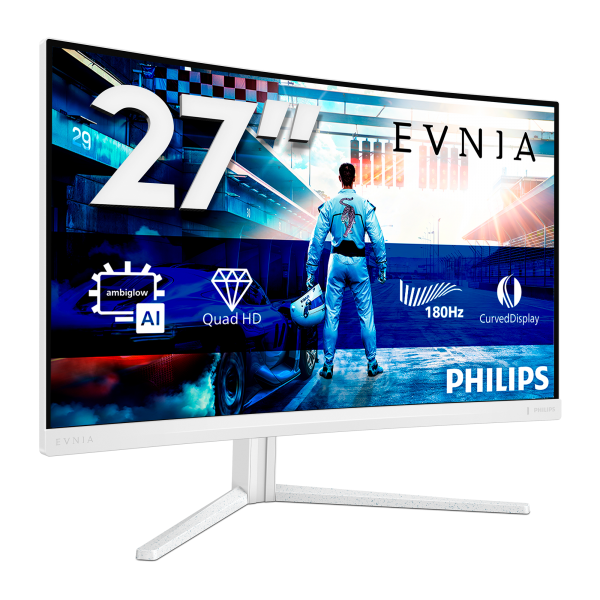 Philips Evnia Series - 27 inch Curved QHD Monitor - 2560x1440 - 180Hz [27M2C5501/00]