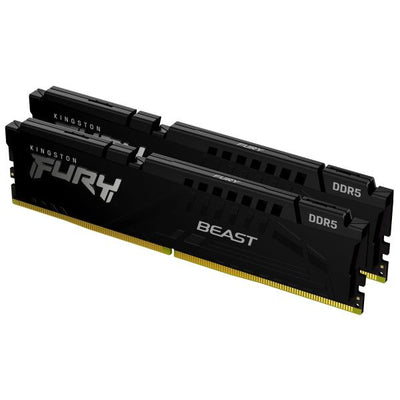 Kingston Technology FURY Beast 32GB 6000MT/s DDR5 CL36 DIMM (Kit of 2) Black EXPO [KF560C36BBE2K2-32]
