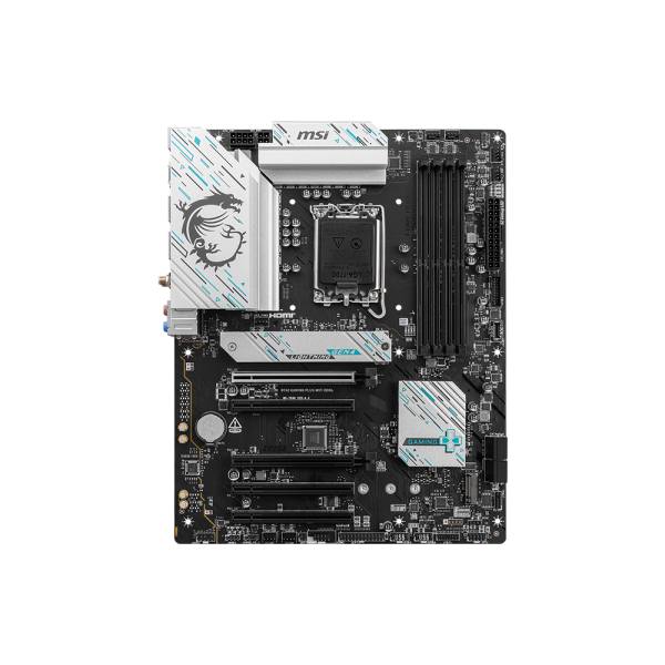 MSI MB B760, B760 GAMING PLUS WIFI DDR4 DDR4,B760,LGA1700,4DDR4,5PCI-EX16,3M.2,4SATA3.0,3USB3.2 GEN2 [B760 GA PL WIFI DDR4]