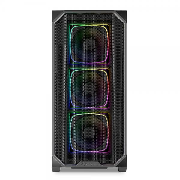 Sharkoon AK5M RGB Midi Tower Nero [AK5MRGBBLACK]