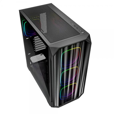 Sharkoon AK5M RGB Midi Tower Nero [AK5MRGBBLACK]