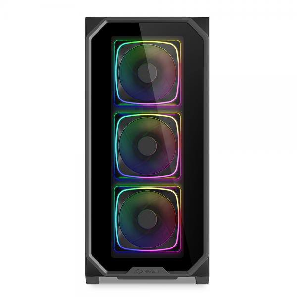 SHARKOON CASE AK5G RGB ATX BLACK [AK5G RGB ATX BLACK]