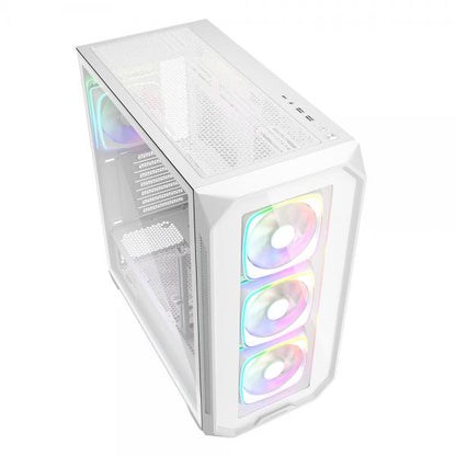SHARKOON CASE AK5G RGB ATX WHITE [AK5G RGB ATX WHITE]