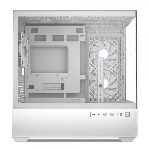 SHARKOON CASE MK6 RGB WHITE MICRO - ATX [MK6 RGB MATX WHITE]