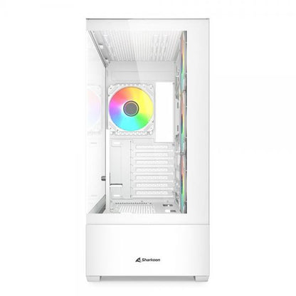 SHARKOON CASE AK6 RGB WHITE ATX [AK6 RGB ATX WHITE]
