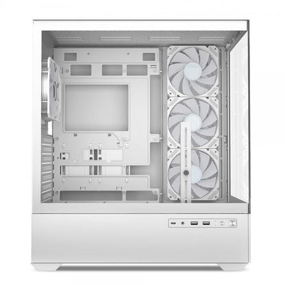 SHARKOON CASE AK6 RGB WHITE ATX [AK6 RGB ATX WHITE]