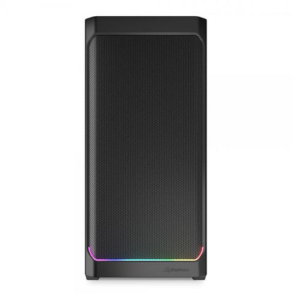 SHARKOON CASE AK4 ATX RGB STRIP BLACK [AK4 ATX BLACK]