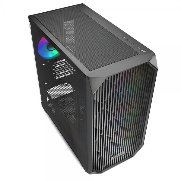 SHARKOON CASE MK3 MATX RGB NERO [MK3 RGB BLACK]