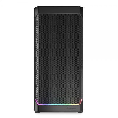 SHARKOON CASE AK4W ATX RGB STRIP BLACK [AK4W ATX BLACK]