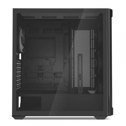 SHARKOON CASE AK4W ATX RGB STRIP BLACK [AK4W ATX BLACK]