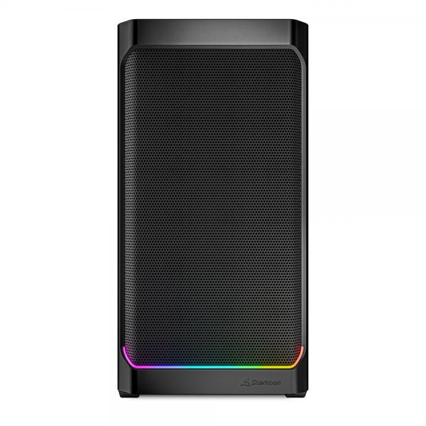 Sharkoon MK4 RGB Strip Micro Tower Nero [MK4RGBSTRIPBLACK]