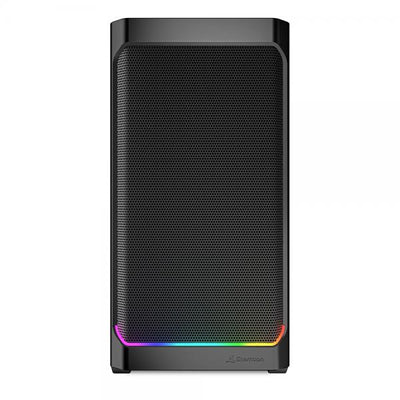 Sharkoon MK4W RGB Strip Micro Tower Nero [MK4WRGBSTRIPBLACK]