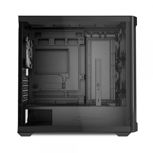 Sharkoon MK4W RGB Strip Micro Tower Nero [MK4WRGBSTRIPBLACK]