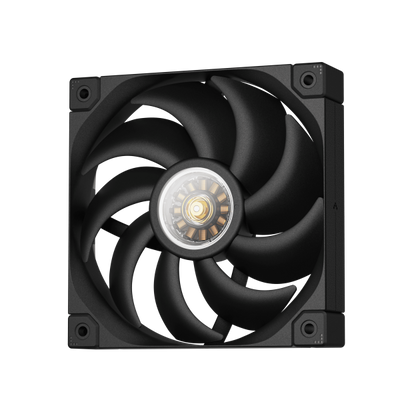 DEEPCOOL VENTOLE CASE FT12 NERA 12cm POTENTE SILENZIOSA DURATURA 4PIN PWM [R-FT12-BKWPN1-G]