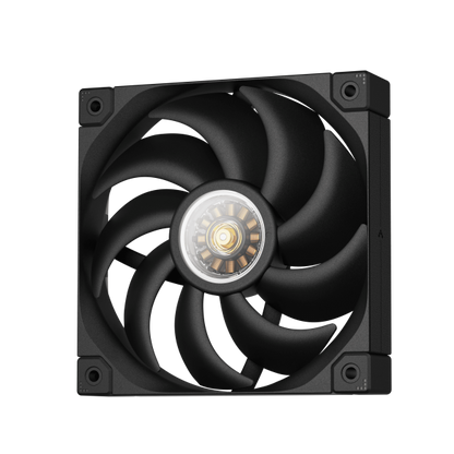 DEEPCOOL VENTOLE CASE FT12 NERA 12cm POTENTE SILENZIOSA DURATURA 4PIN PWM [R-FT12-BKWPN1-G]