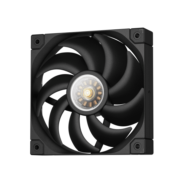 DEEPCOOL VENTOLE CASE FT12 NERA 12cm POTENTE SILENZIOSA DURATURA 4PIN PWM [R-FT12-BKWPN1-G]