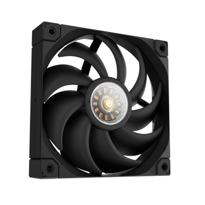 DEEPCOOL VENTOLE CASE FT12 NERA 12cm POTENTE SILENZIOSA DURATURA 4PIN PWM [R-FT12-BKWPN1-G]