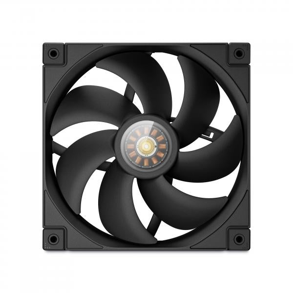 DEEPCOOL VENTOLE CASE FT14 NERA 14cm POTENTE SILENZIOSA DURATURA 4PIN PWM [R-FT14-BKWPN1-G]