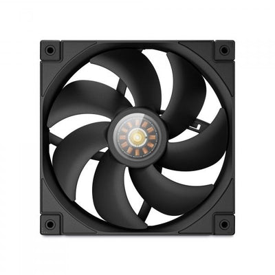 DEEPCOOL VENTOLE CASE FT14 NERA 14cm POTENTE SILENZIOSA DURATURA 4PIN PWM [R-FT14-BKWPN1-G]