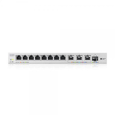 ZYXEL SWITCH SMART MANAGED 8X GB 3X 10MGBE 1X SFP+ 10GBE, - EASY MANAG, DESKTP/RACK [XGS1250-12-ZZ0102F]