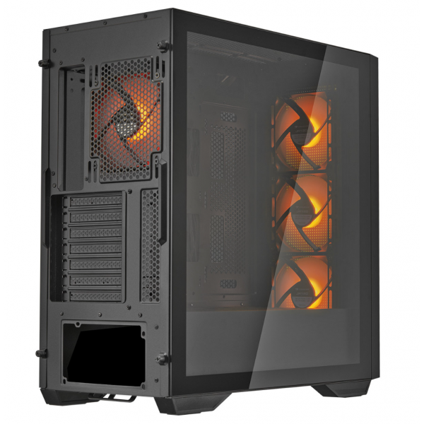 COUGAR CASE MID TOWER UNIFACE RGB BLK 3*120+120mm ARGB FAN [CGR-5C78B-RGB]