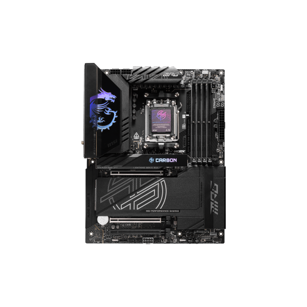 MSI MB AMD MPG X870E GAMING CARBON WIFI,X870E,AM5,4DDR5,3PCI-EX16,4M.2,4SATA3,2USB4,1USB3.2 GEN2X2,1 [MPG X870E C WIFI]