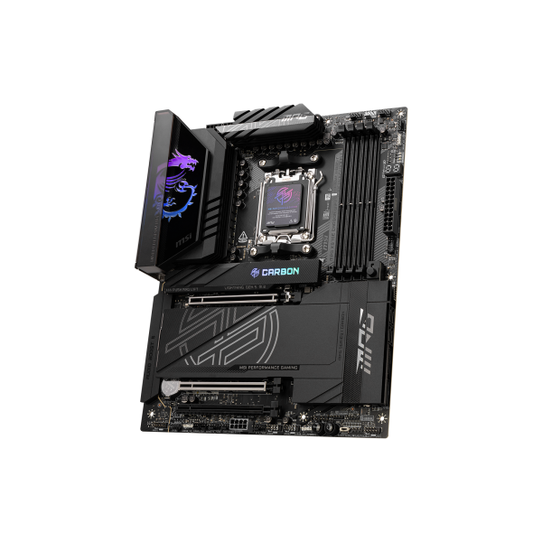 MSI MB AMD MPG X870E GAMING CARBON WIFI,X870E,AM5,4DDR5,3PCI-EX16,4M.2,4SATA3,2USB4,1USB3.2 GEN2X2,1 [MPG X870E C WIFI]