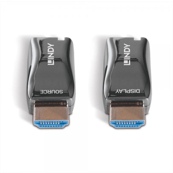 LINDY No. 38392 - Extender Dongle HDMI 4K60 su Fibra Ottica, 300m [LIN-38392]