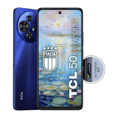 TCL 50 NXTPAPER 5G 17,2 cm (6.78") Doppia SIM Android 14 USB tipo-C 8 GB 256 GB 5010 mAh Blu [0115340274]